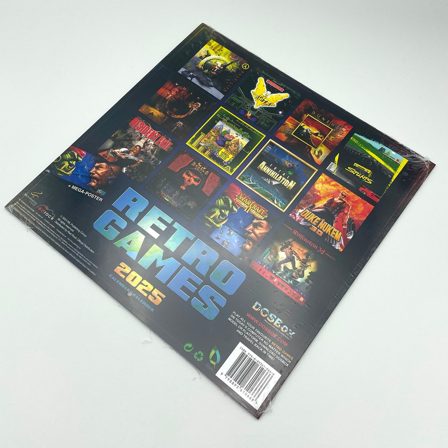 Retro Games 2025 Calendar