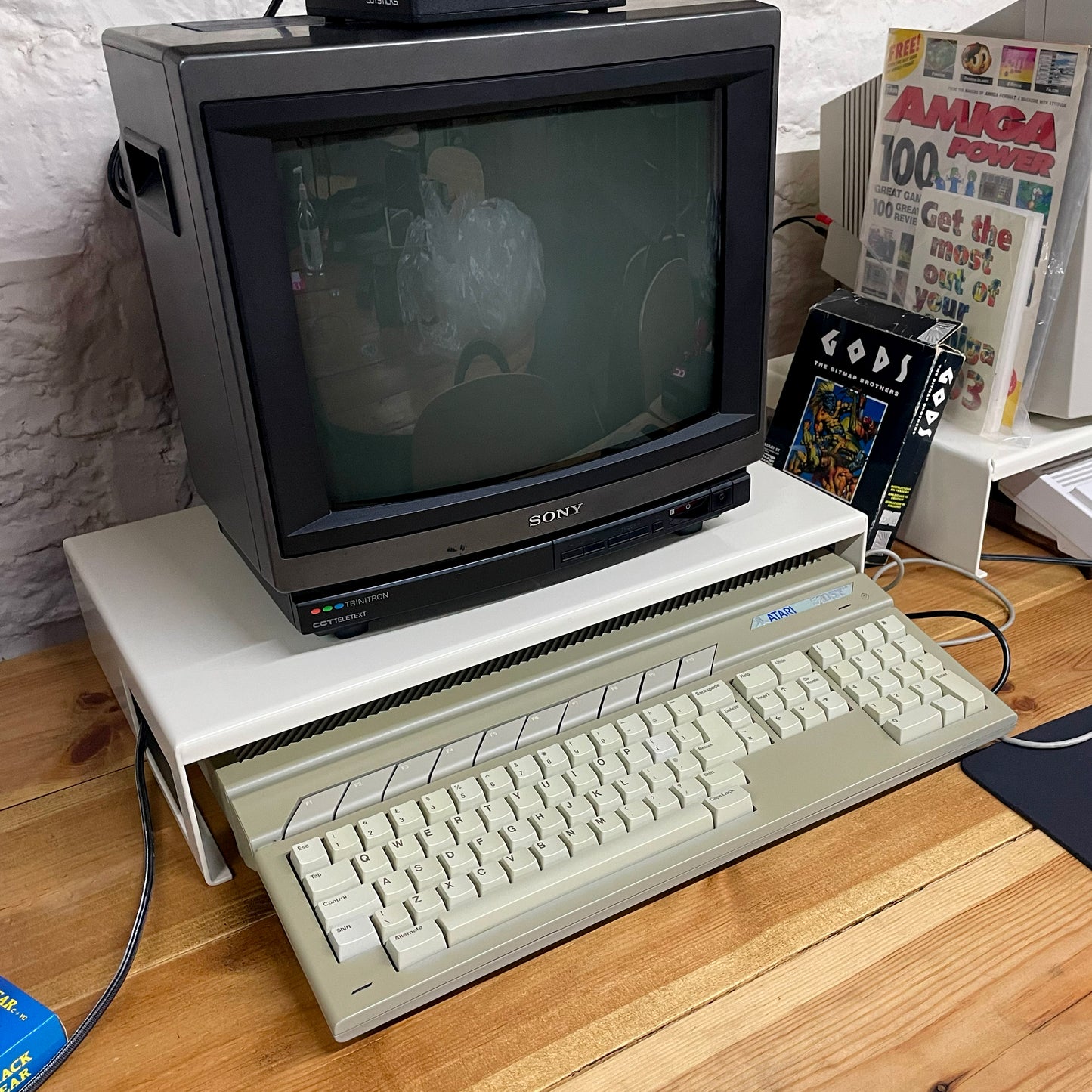 The Tank Stand | Premium Vintage Computer Monitor/TV Stand